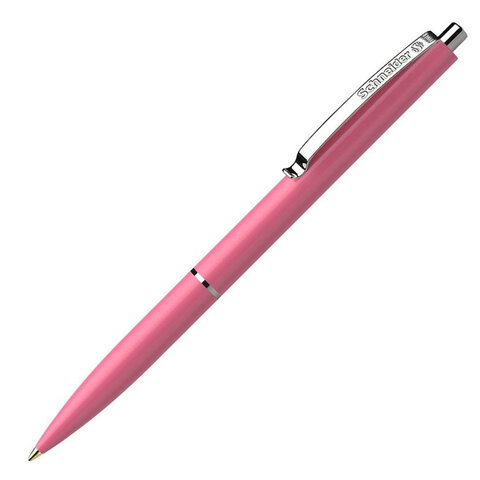 Ручка шариковая автоматическая SCHNEIDER (Германия) "K15 Pastel", СИНЯЯ, пастель ассорти, узел 1 мм, 130840