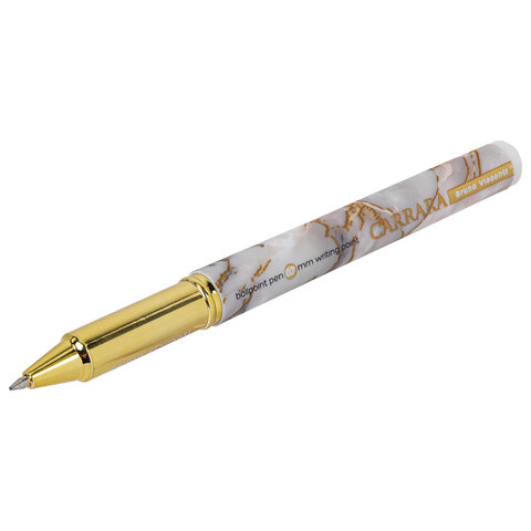 Ручка шариковая в футляре BRUNO VISCONTI "DreamWrite Carrara", СИНЯЯ, корпус ассорти, 0,5 мм, 20-0264/61