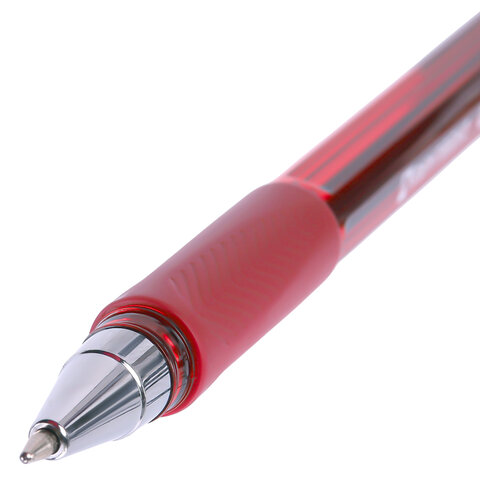 Ручка шариковая BRAUBERG BP-GT VIVID, СИНЯЯ, корпус ассорти, пишущий узел 0,7 мм, линия письма 0,35 мм, 144502
