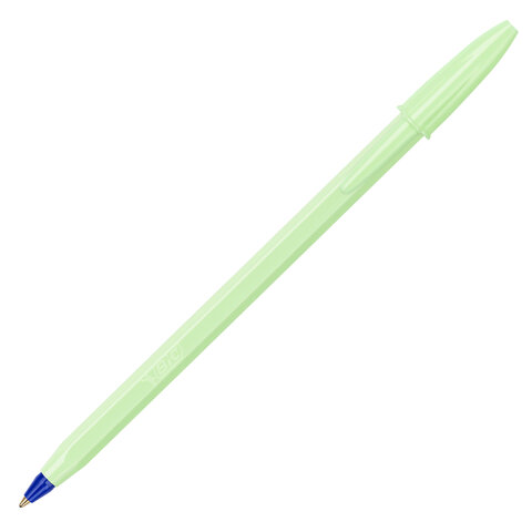 Ручка шариковая BIC "Cristal Pastel", СИНЯЯ, корпус ассорти, узел 1,0 мм, линия 0,32 мм, 302550