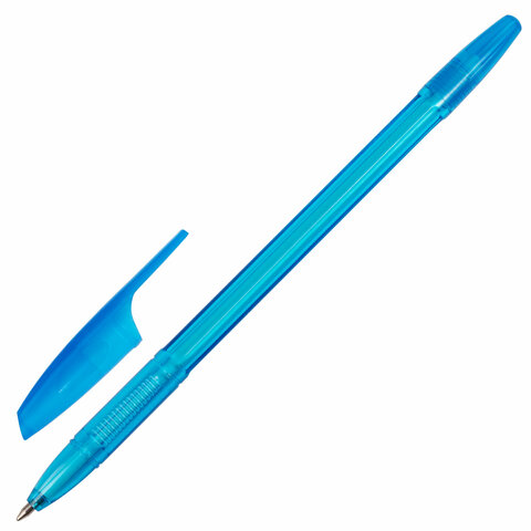 Ручка шариковая BRAUBERG "X-333 NEON", 12+1 В ПОДАРОК!, синяя, КОМПЛЕКТ 13 шт., узел 0,7 мм, линия 0,35 мм, 144250