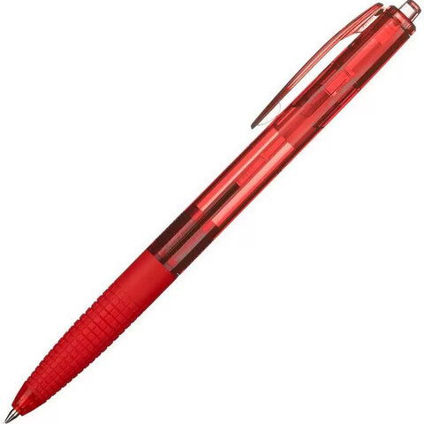 Ручка шариковая автоматическая с грипом PILOT Super Grip G, КРАСНАЯ, линия 0,22 мм, BPGG-8R-F R