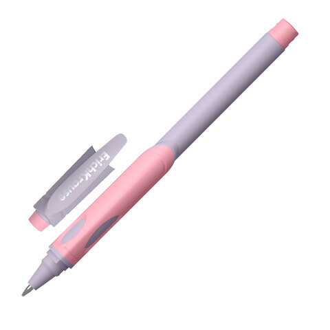 Ручка шариковая с грипом ERICH KRAUSE "ErgoLine Kids Pastel", СИНЯЯ, корпус ассорти, 0,25 мм, 62037