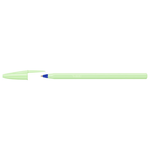 Ручка шариковая BIC "Cristal Pastel", СИНЯЯ, корпус ассорти, узел 1,0 мм, линия 0,32 мм, 302550
