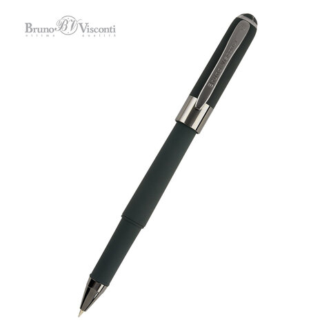Ручка шариковая BRUNO VISCONTI "Monaco Verde", СИНЯЯ, корпус зеленый, линия 0,4 мм, 20-0125/29