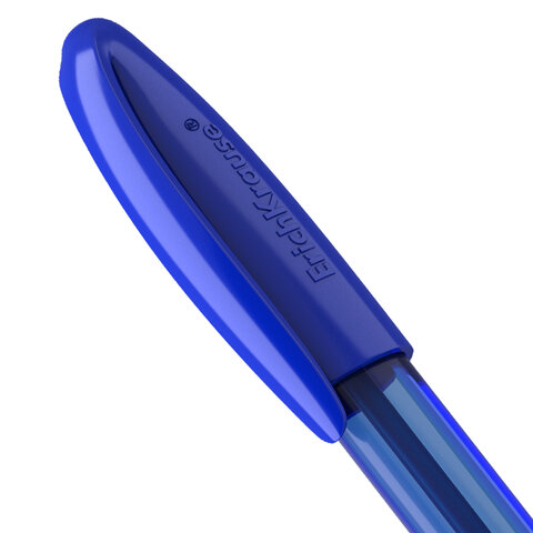 Ручка шариковая ERICH KRAUSE U-108 "Stick Original", СИНЯЯ, узел 1 мм, линия 0,3 мм, 47595