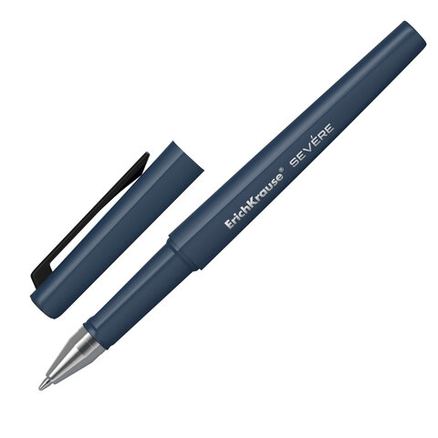 Ручка шариковая ERICH KRAUSE "Severe Stick Classic", СИНЯЯ, корпус ассорти,0,7 мм, линия 0,28 мм, 48079