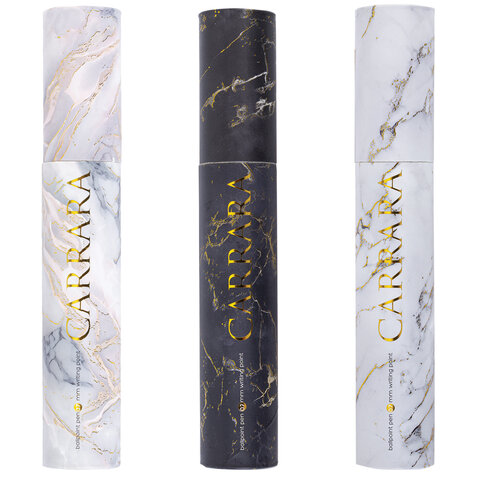 Ручка шариковая в футляре BRUNO VISCONTI "DreamWrite Carrara", СИНЯЯ, корпус ассорти, 0,5 мм, 20-0264/61