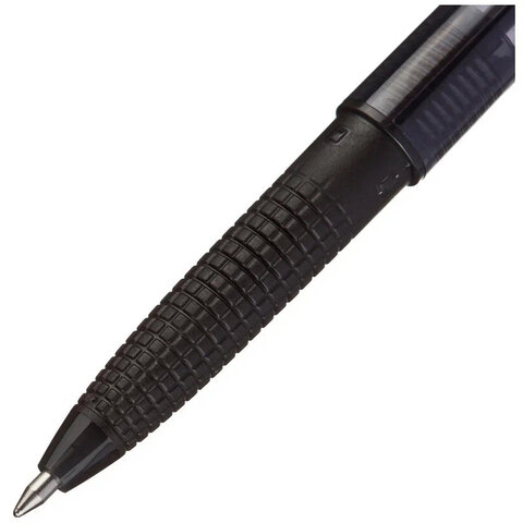 Ручка шариковая с грипом PILOT Super Grip G, ЧЕРНАЯ, узел 0,7 мм, линия 0,22 мм, BPS-GG-F B